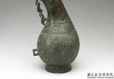 图片[3]-Gourd-shaped hu vessel with a lid, Spring and Autumn period (770-476 BCE)-China Archive